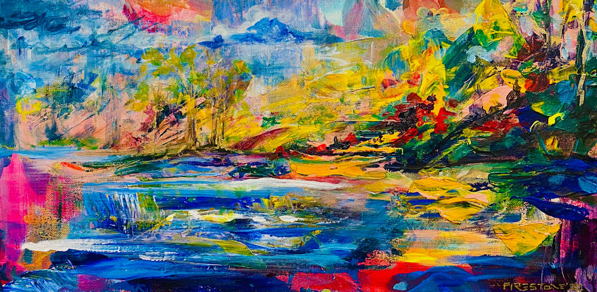 Vibrant Lakeside by Robbi Firestone, Image 1.