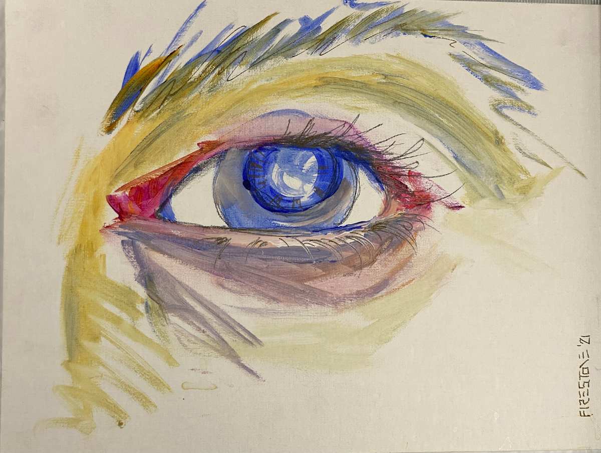 Eye Mauve by Robbi Firestone, Image 1.