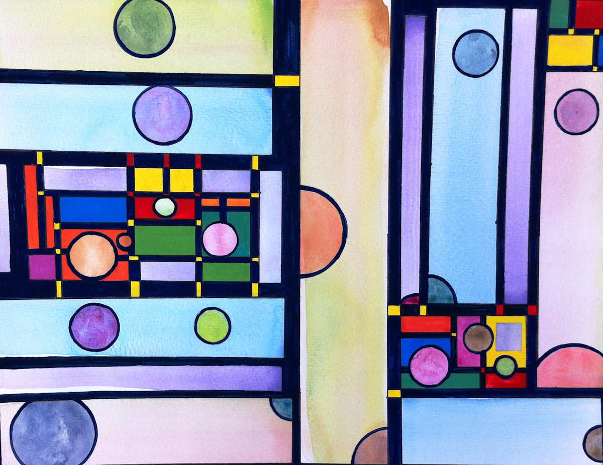 Squared Up Number Two by Betsy Horn  Image: Squared Up Number Two