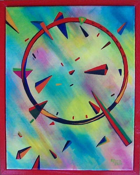 Time is Falling Away by Betsy Horn, Image 1.