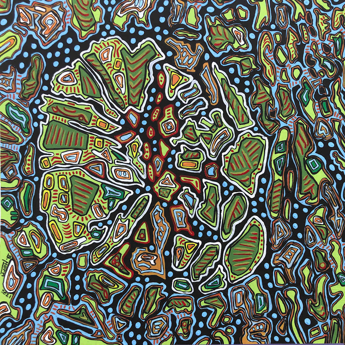 Trapped (Live Oak) by Betsy Horn, Image 1.