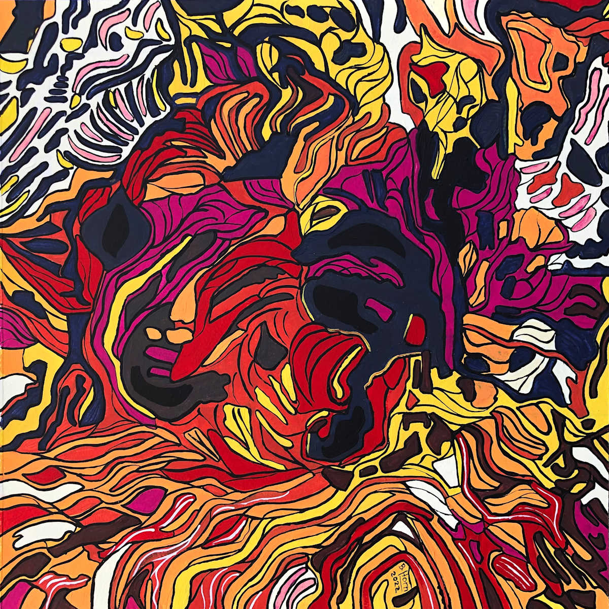 Joy (Burled Oak) by Betsy Horn  Image: Joy (Burled Oak)