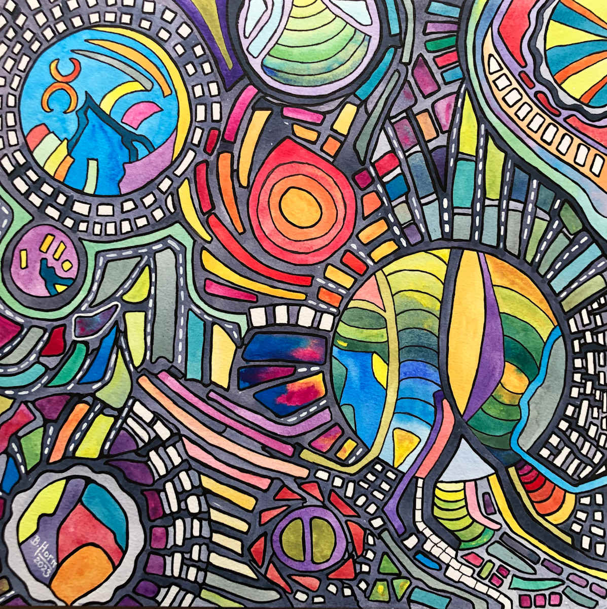 Resurrected (Ball Cypress) by Betsy Horn  Image: Resurrected (Ball Cypress)