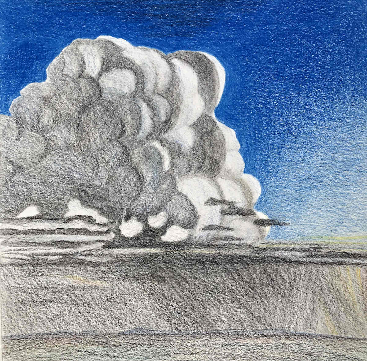 Caprock Canyons Thunderstorm at Sunset by Betsy Horn, Image 1.