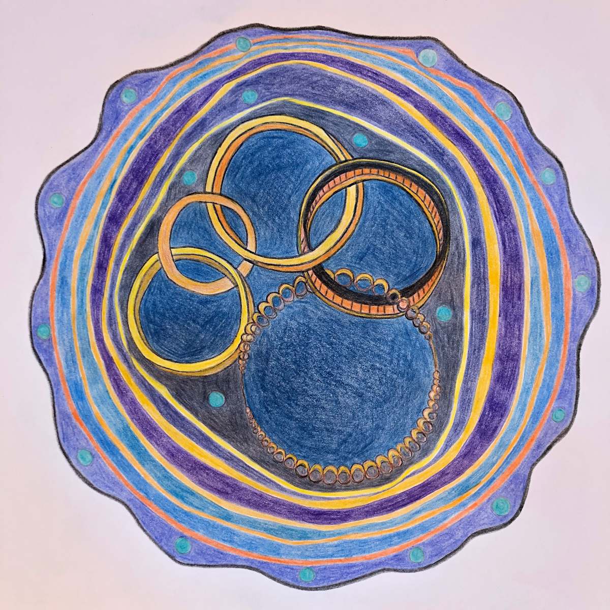 Five Golden Rings by Betsy Horn  Image: Five Golden Rings