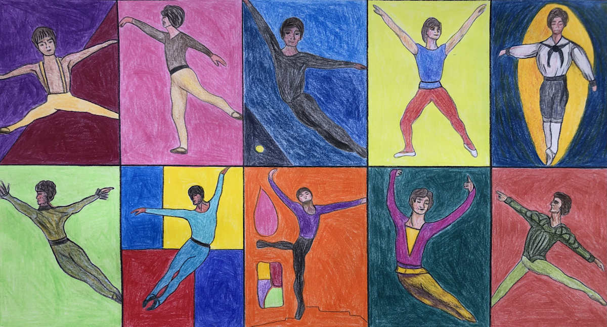 Ten Lords A-Leaping by Betsy Horn, Image 1.