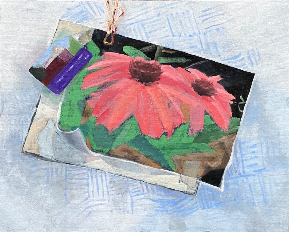 Vertical still life (16 x 20 inches) by Carrie Lacey Boerio 
