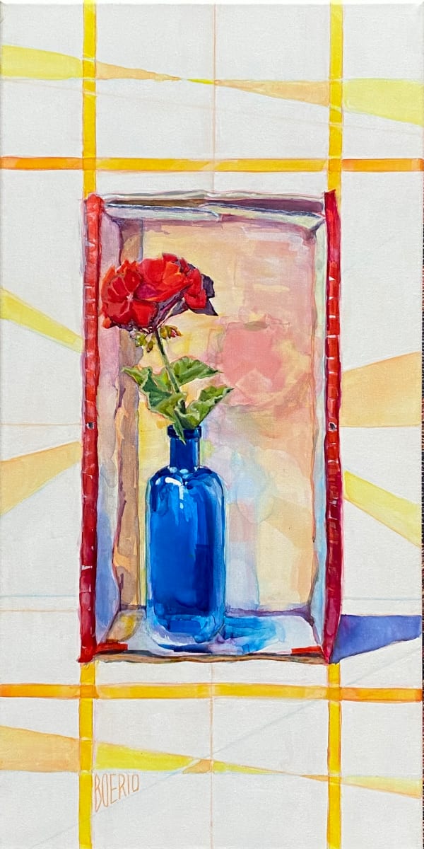 The Stage Is Set (framed) by Carrie Lacey Boerio, Image 1.