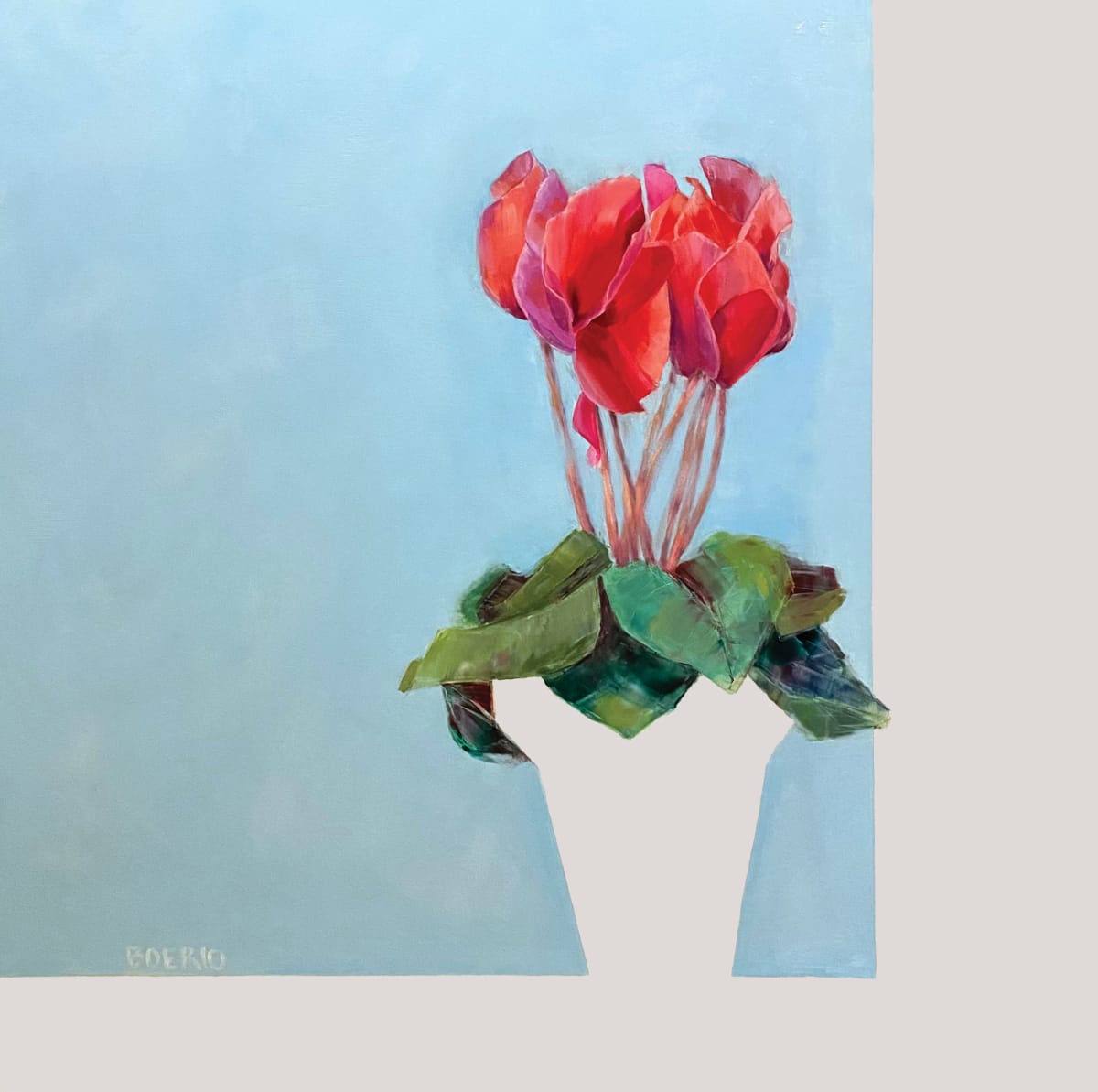 Cyclamen in Pink by Carrie Lacey Boerio, Image 1.