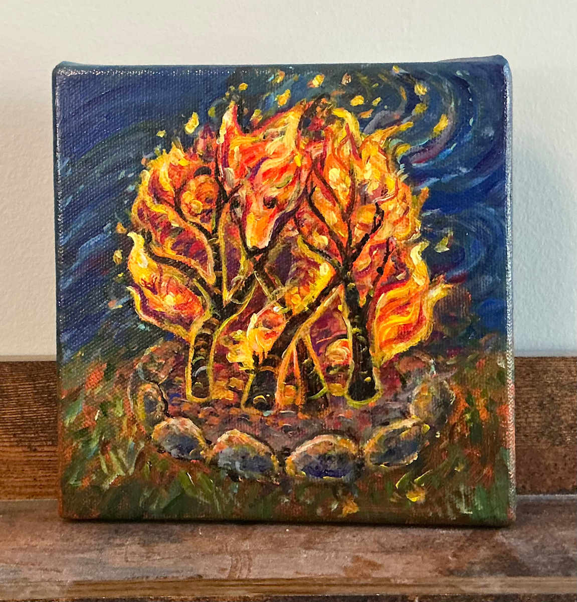 Mini Fiery Fox by Stephanie McGregor 