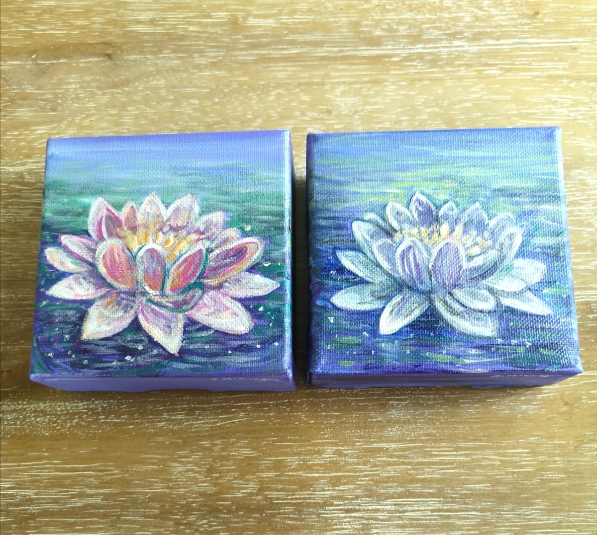 Lily (left) 