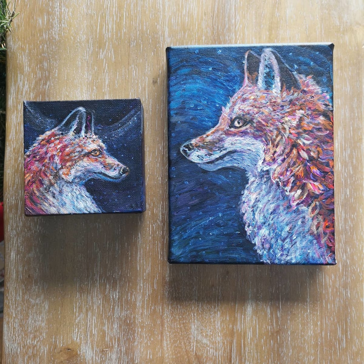 Fox (Right) by Stephanie McGregor 