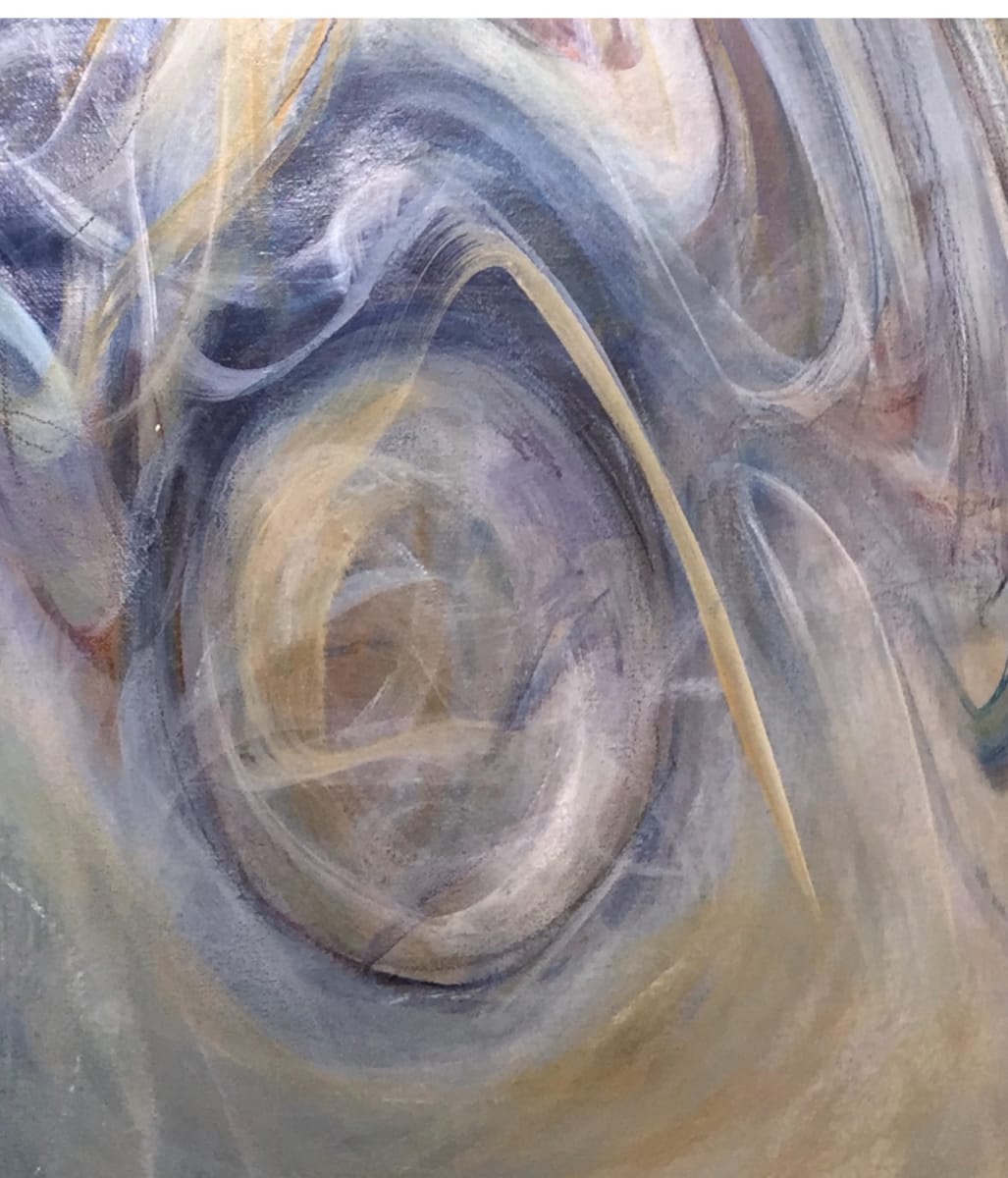 Sphere series  (Birth) acrylic 2016 by Renee brown 