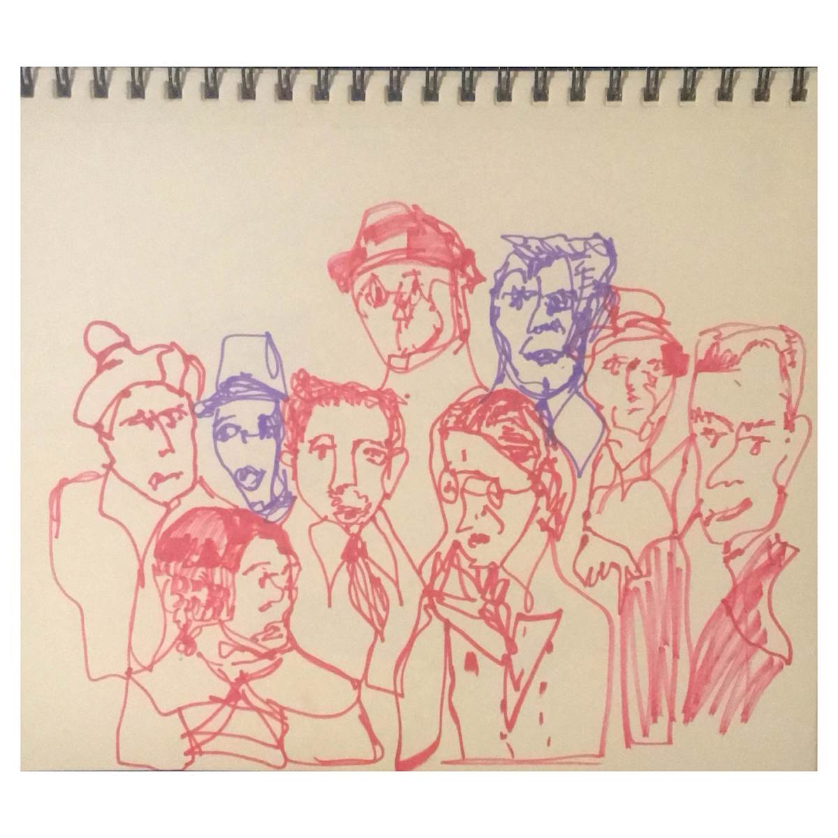 Quick Sketch Folks by BFA Quicksand, Image 13.