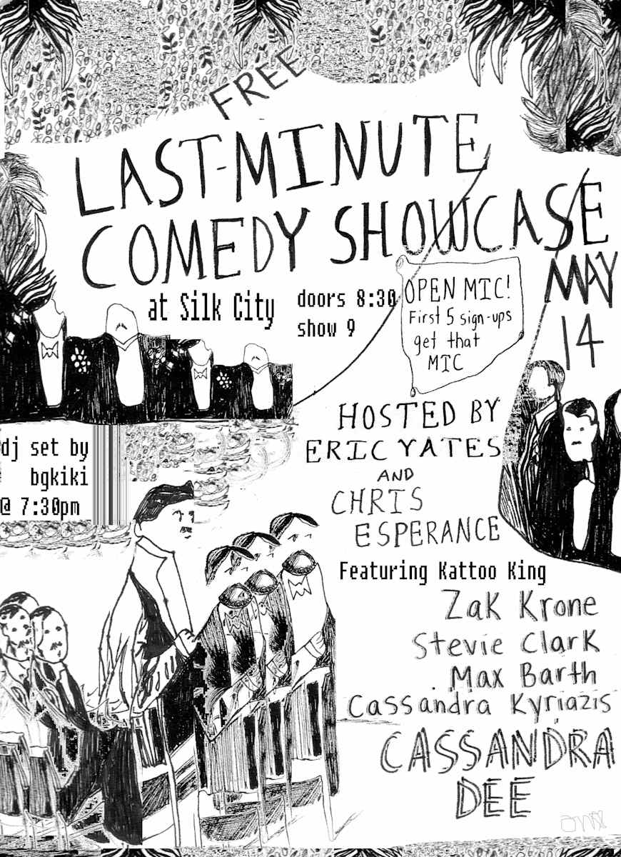 Last minute Comedy Show, May 14, 2015 by BFA Quicksand 