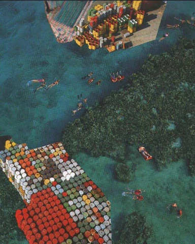 Trash Island by BFA Quicksand 