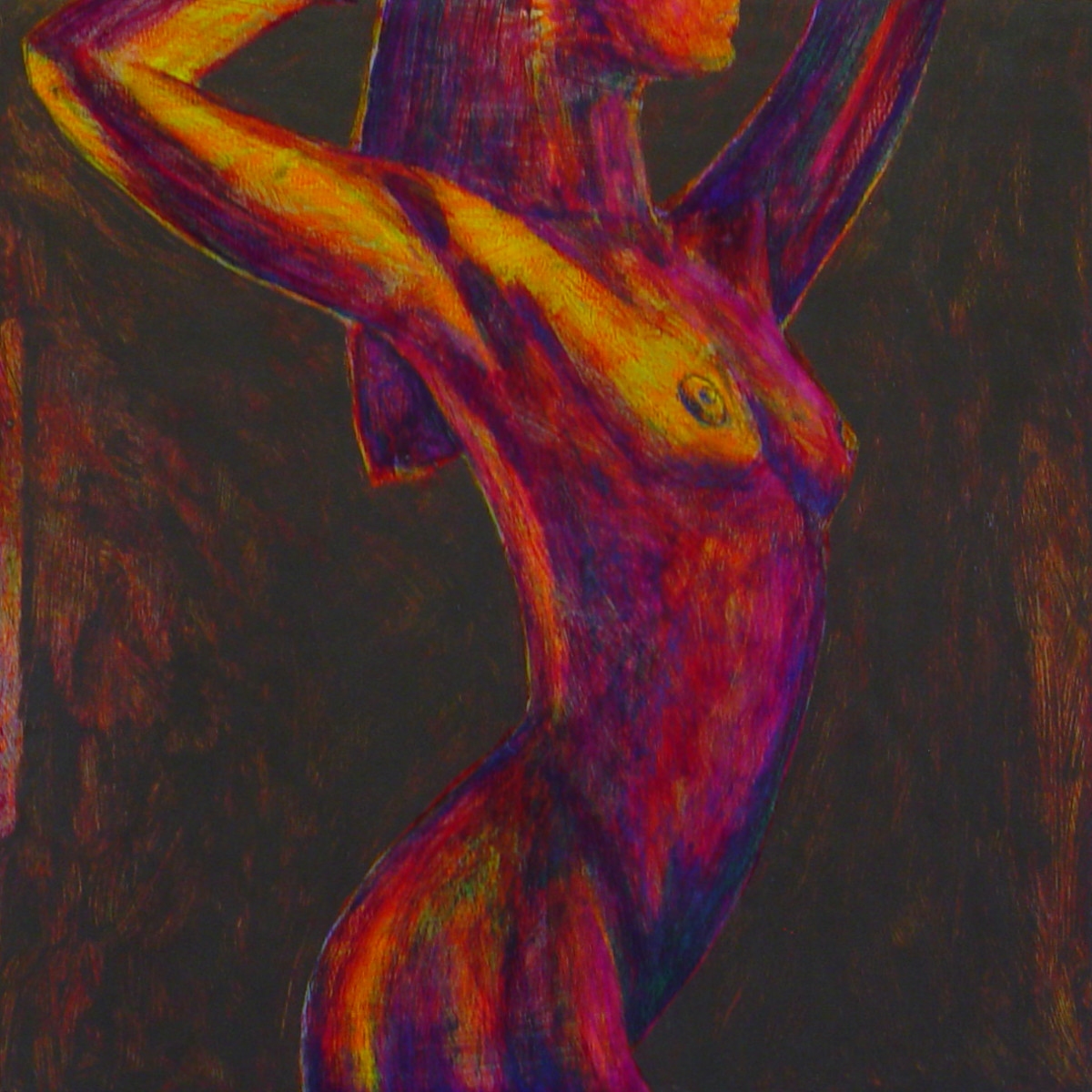 Woman Becoming a Mermaid by Rhett Lynch 