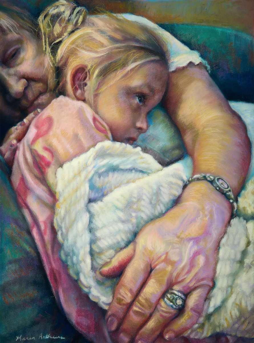 Nurturing Embrace by karen Arthurs 