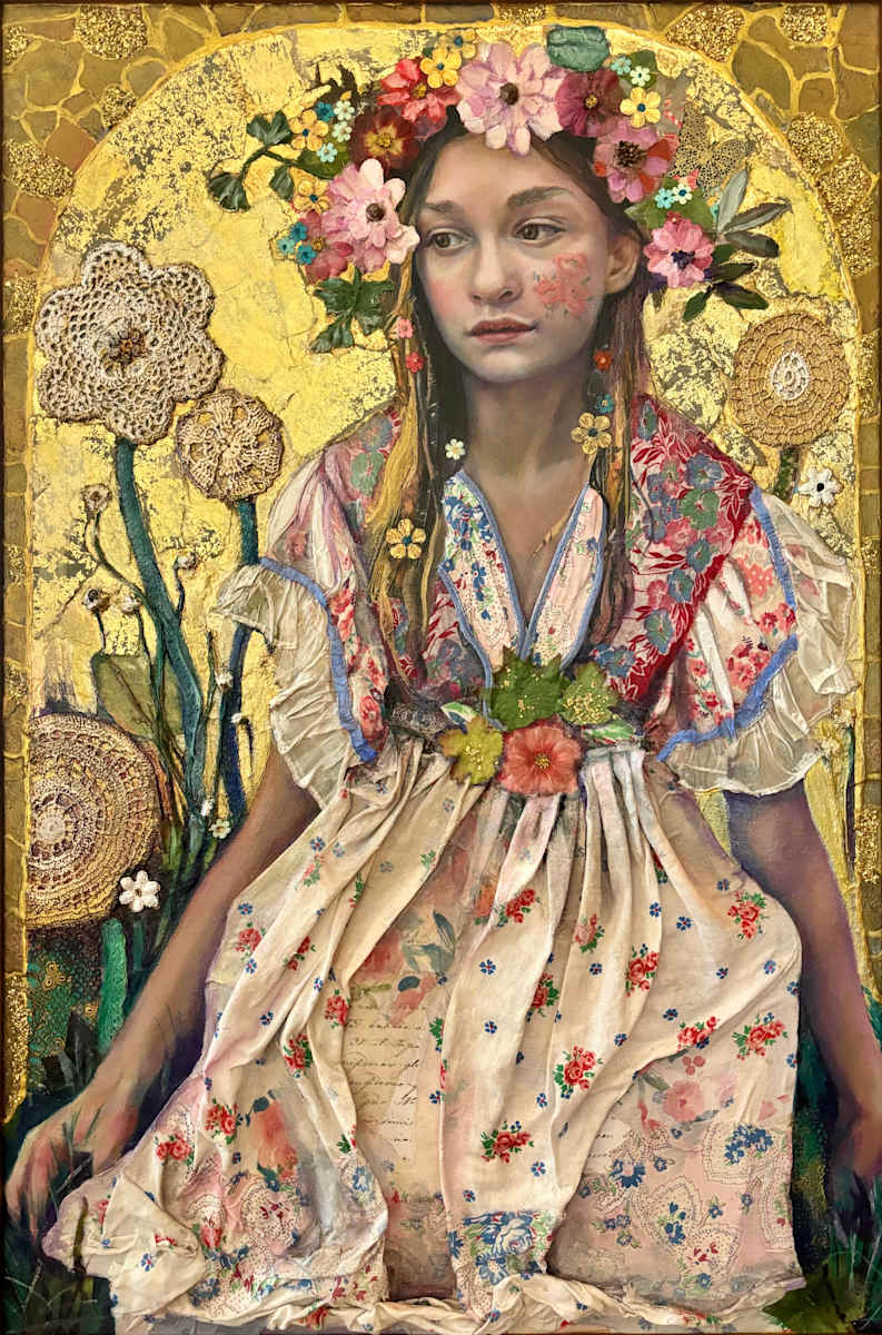 Shimmering Garden by karen Arthurs 