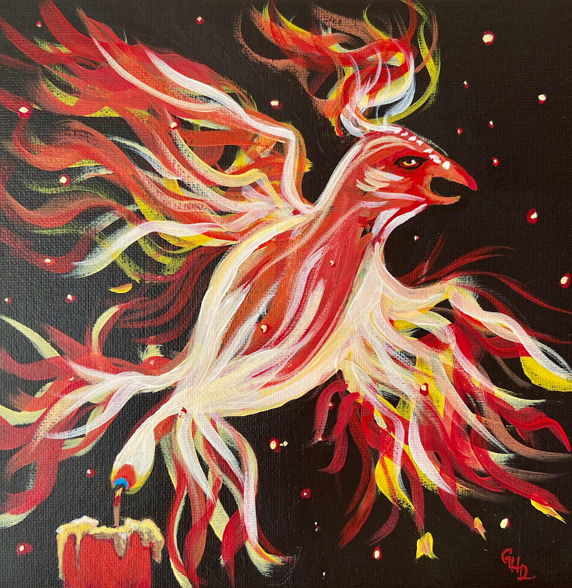 Phoenix in the Flame by Greta D'Amico, Image 14.