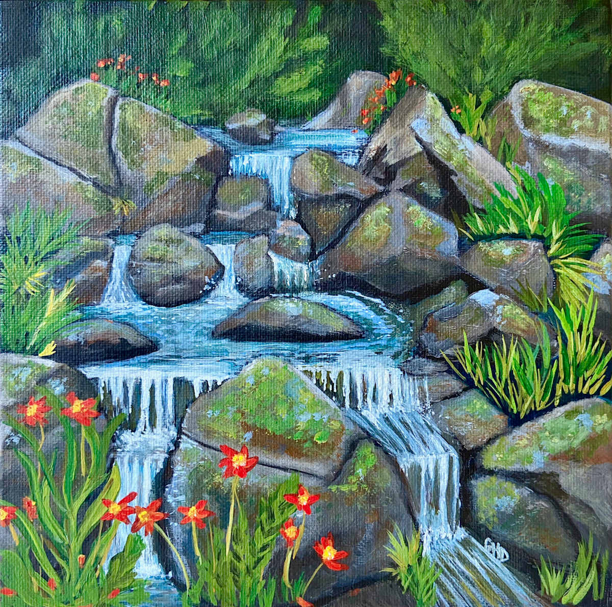 Waterfall I by Greta D'Amico, Image 13.