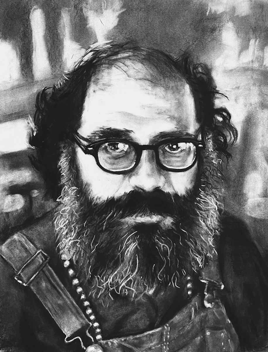 Allen Ginsberg by Christopher Bohn, Image 1.