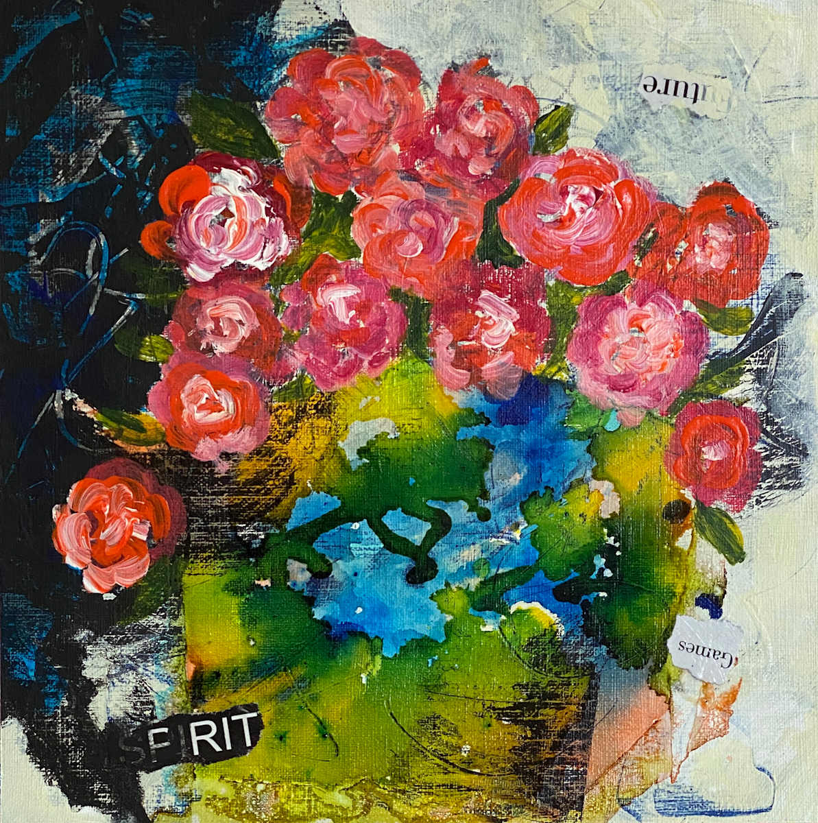 SPIRIT ROSES by Linda Adler 