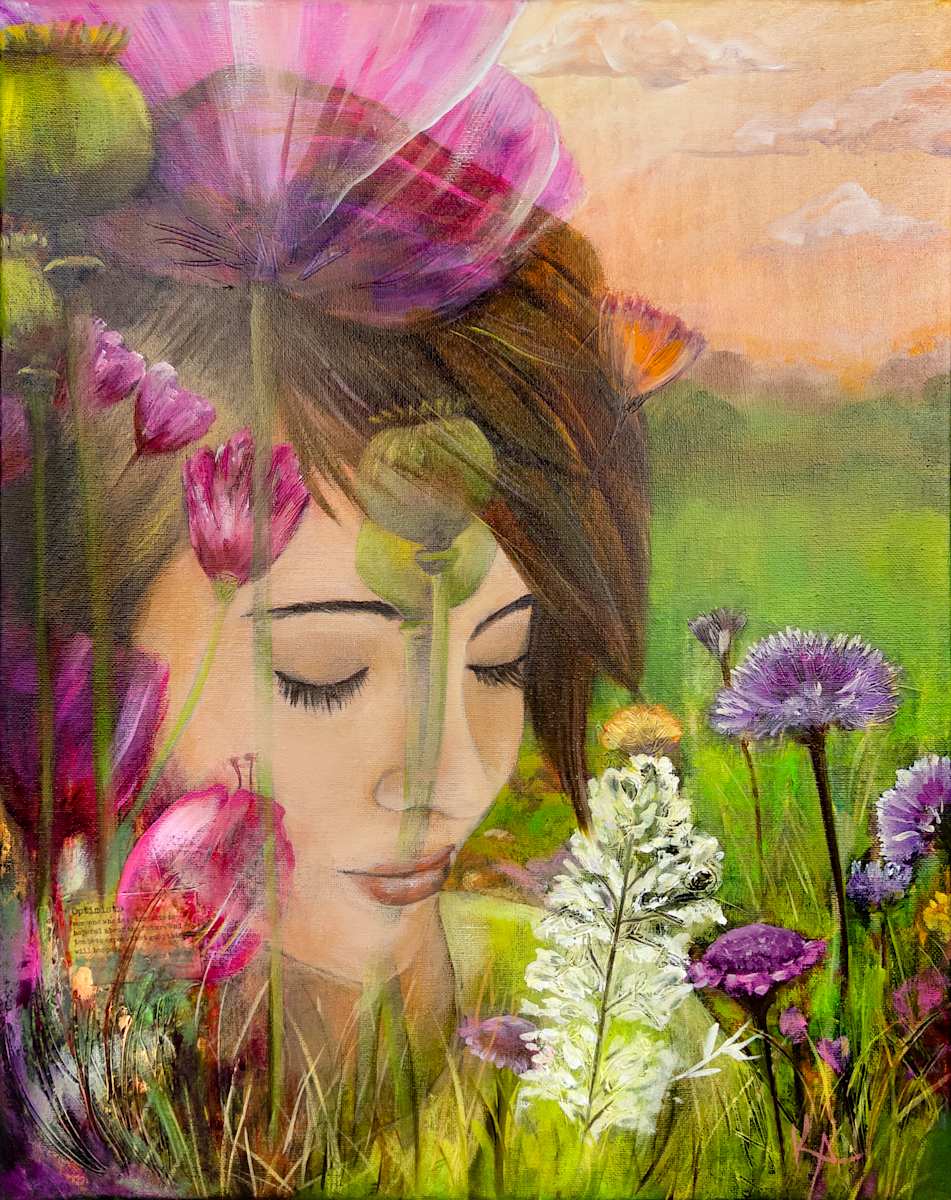 Hope, Always by Katheryn Anne  Image: Mixed Media Oil Painting 