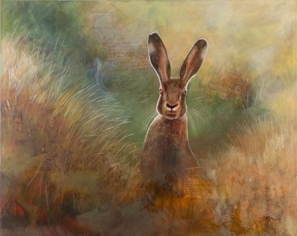 Embrace the Moment by Katheryn Anne  Image: Mixed Media Oil Painting