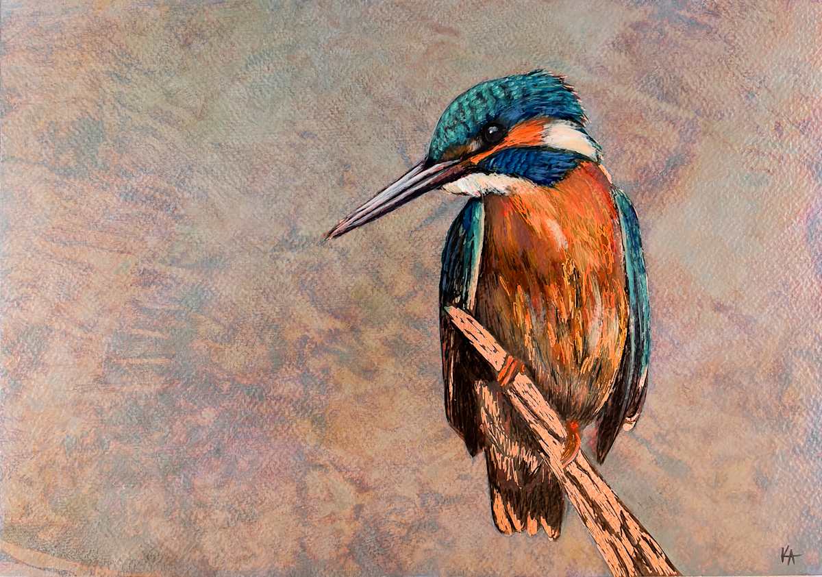 Kingfisher No. 2 by Katheryn Anne Hande, Image 1.
