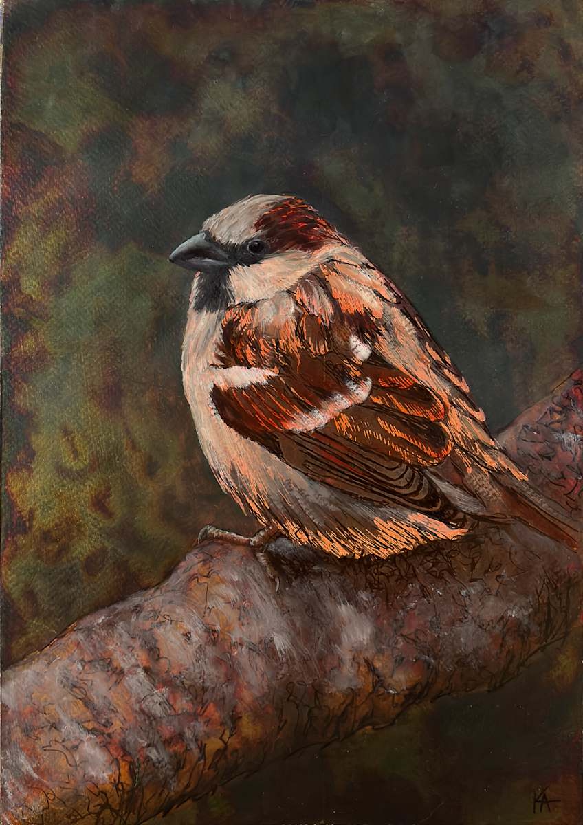 Sparrow No. 1 by Katheryn Anne Hande, Image 1.