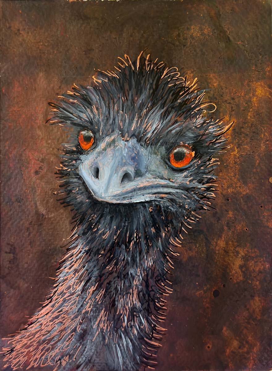 Emu No. 2 by Katheryn Anne Hande, Image 1.