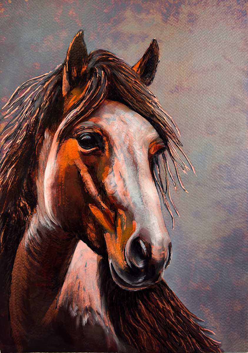 Horse No. 3 by Katheryn Anne Hande, Image 1.