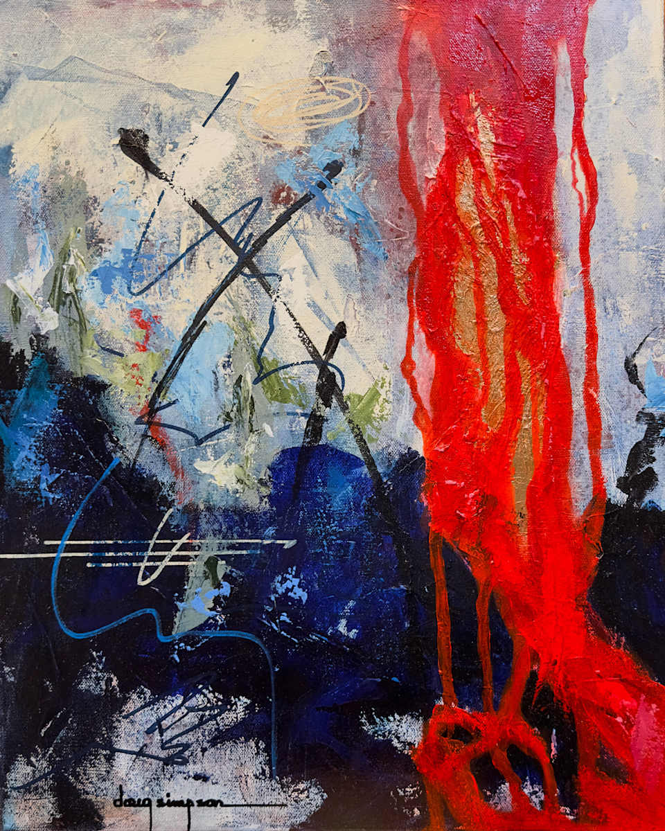 Reprieve Descending by Abstract Art by Doug Simpson, Image 2.