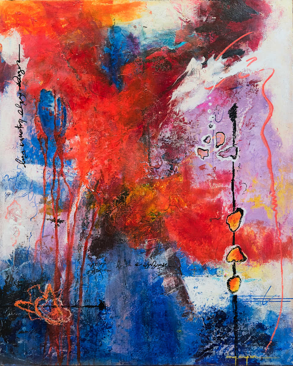 Cosmic Pulse by Doug Simpson Fine Art 