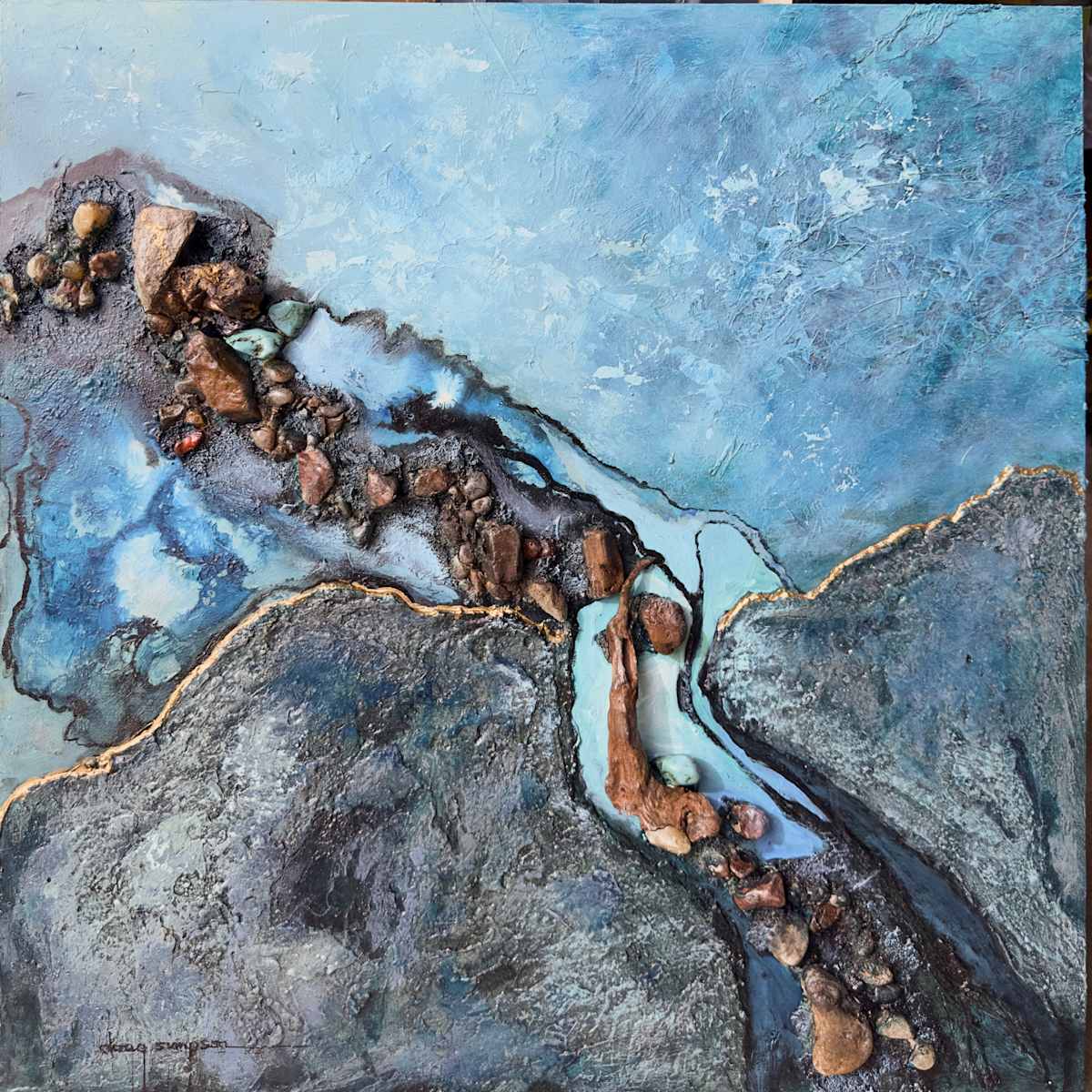 Rising From Rock Bottom by Doug Simpson Fine Art 