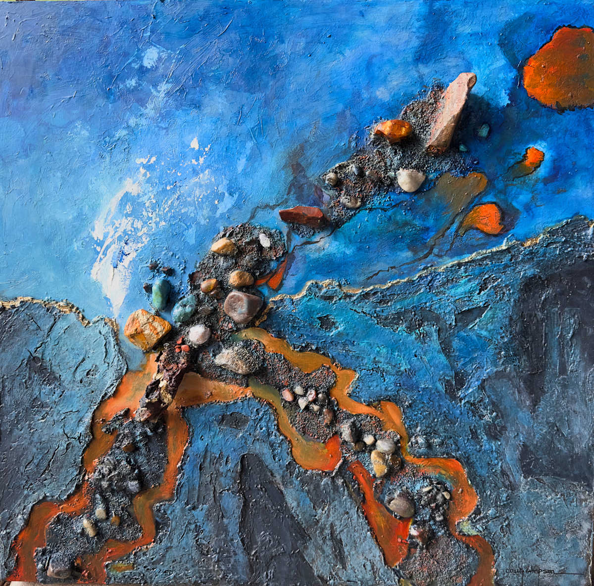 Rock Solid Decision by Doug Simpson Fine Art, Image 1.