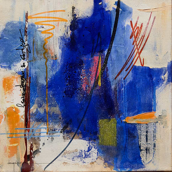 Cobalt Essence by Doug Simpson Fine Art 