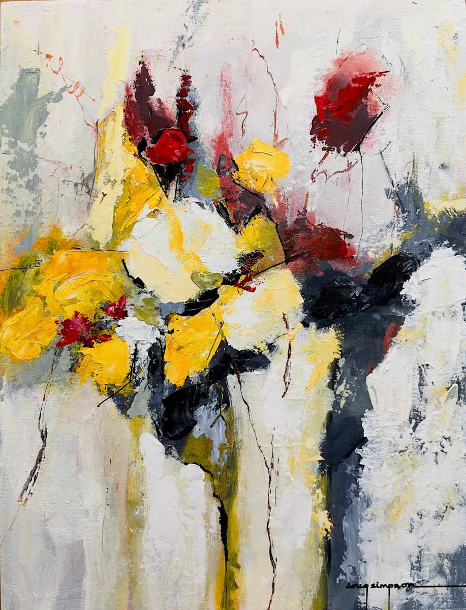 Between Fire and Ice by Abstract Art by Doug Simpson, Image 1.