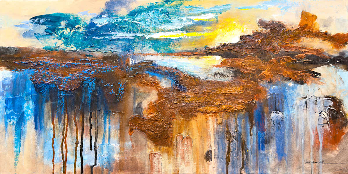 Beyond the Edge by Abstract Art by Doug Simpson, Image 1.