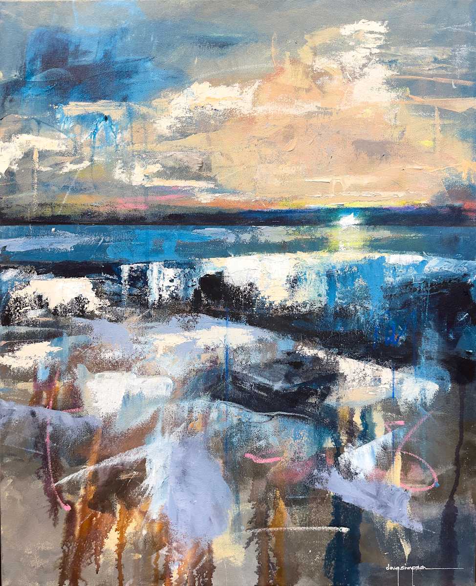 Quiet Call by Abstract Art by Doug Simpson, Image 1.