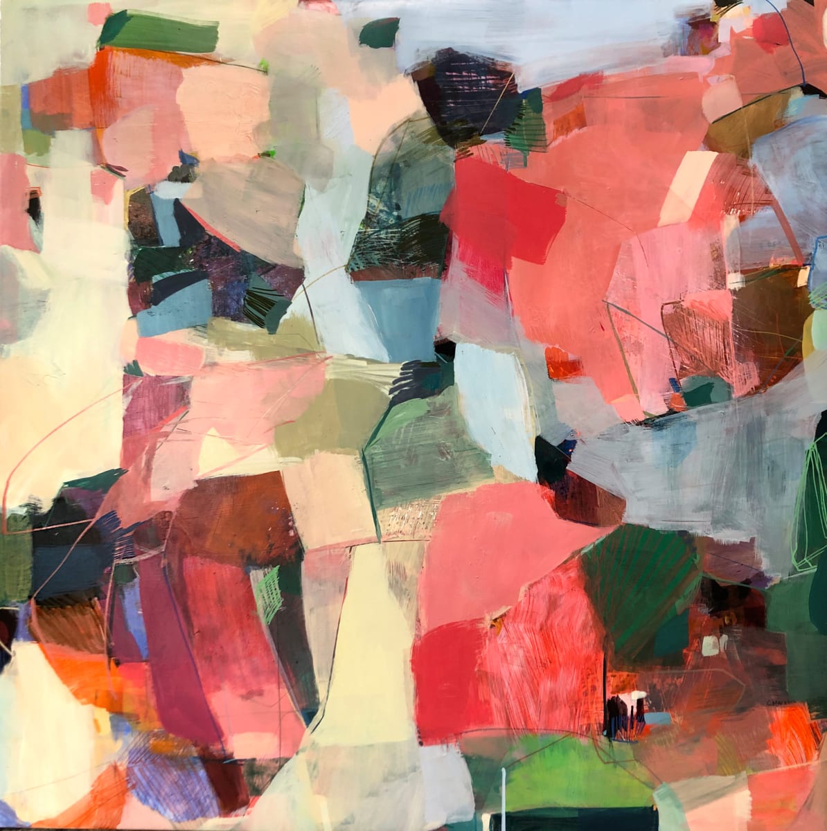 She was Complicated Like the Begonias by Gretchen Warsen 