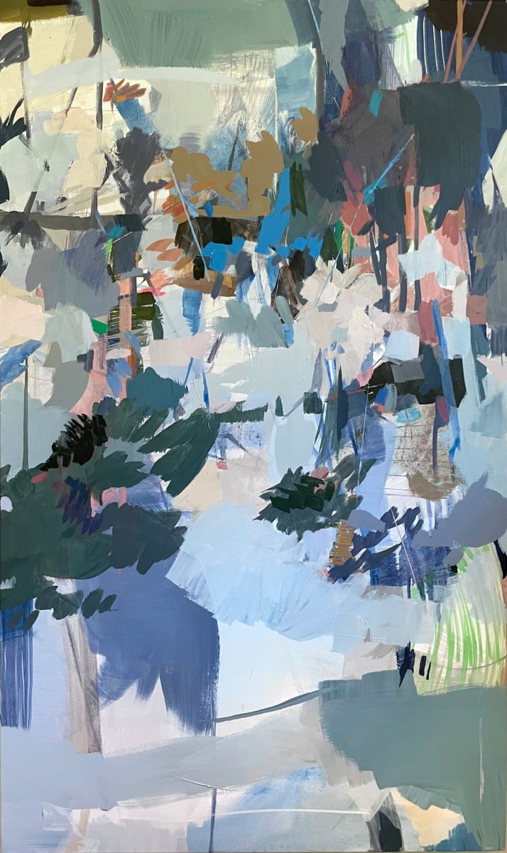 Back Porch Picnic with Sparrows 