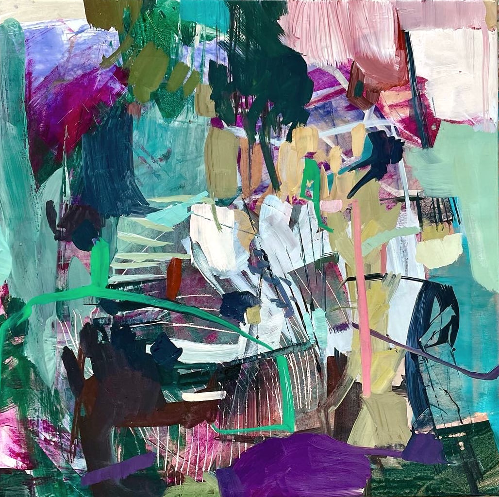 If We Let Our 8-Year-Old Selves Set The Table  Image: A dear childhood friend of mine sent me a picture of the table she set for her birthday. She said she felt like it channeled her inner 8-year-old—all pinks and purples. I remember being 8 and just never wanting to be any other age. 