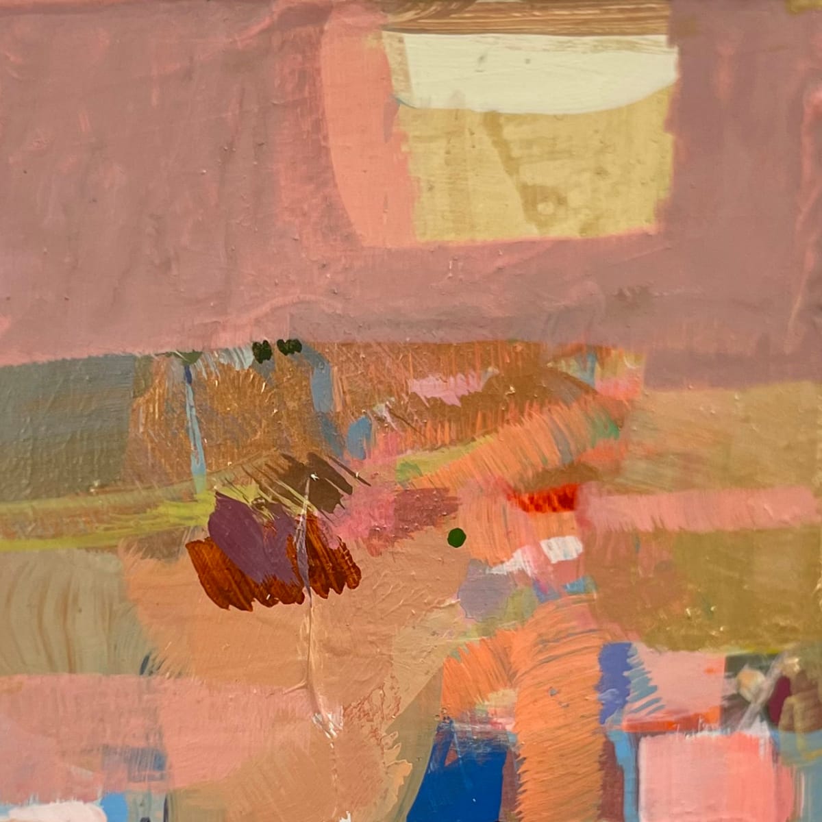 Pink Field by Gretchen Warsen 