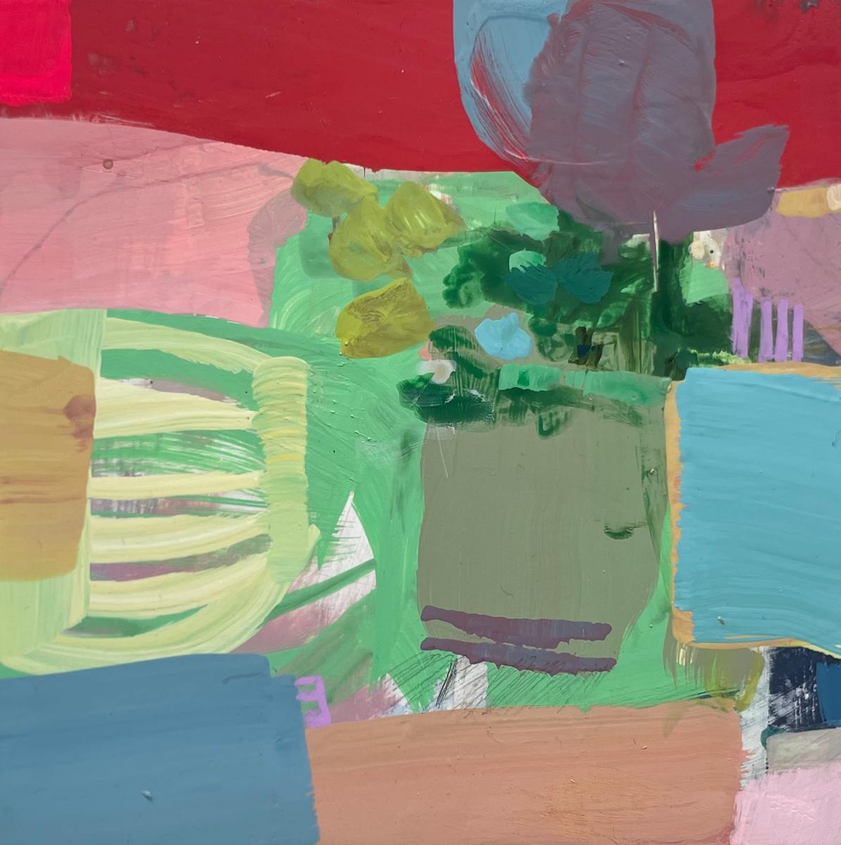 Blue Tulip by Gretchen Warsen 