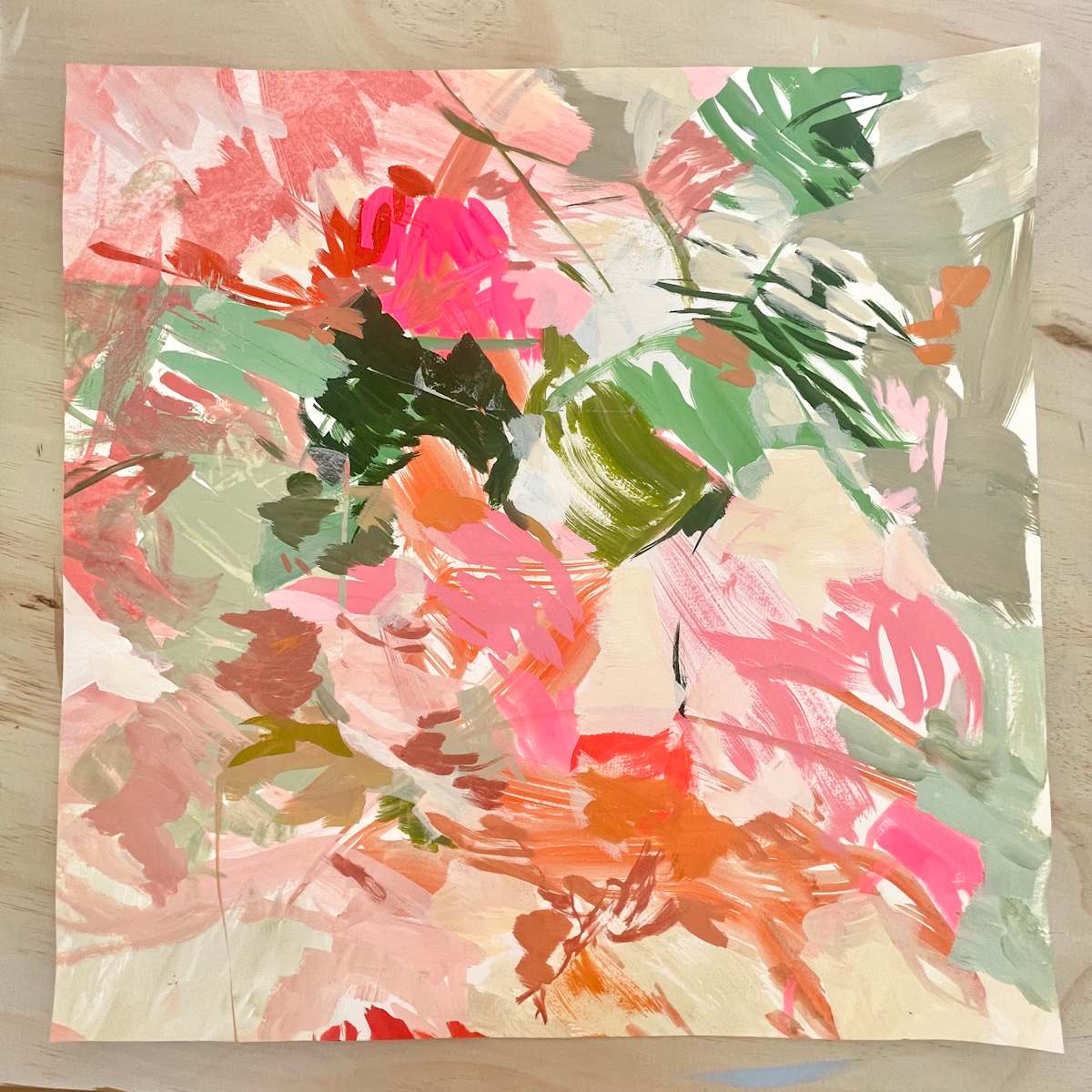 Hibiscus Tea Party 2 by Gretchen Warsen 