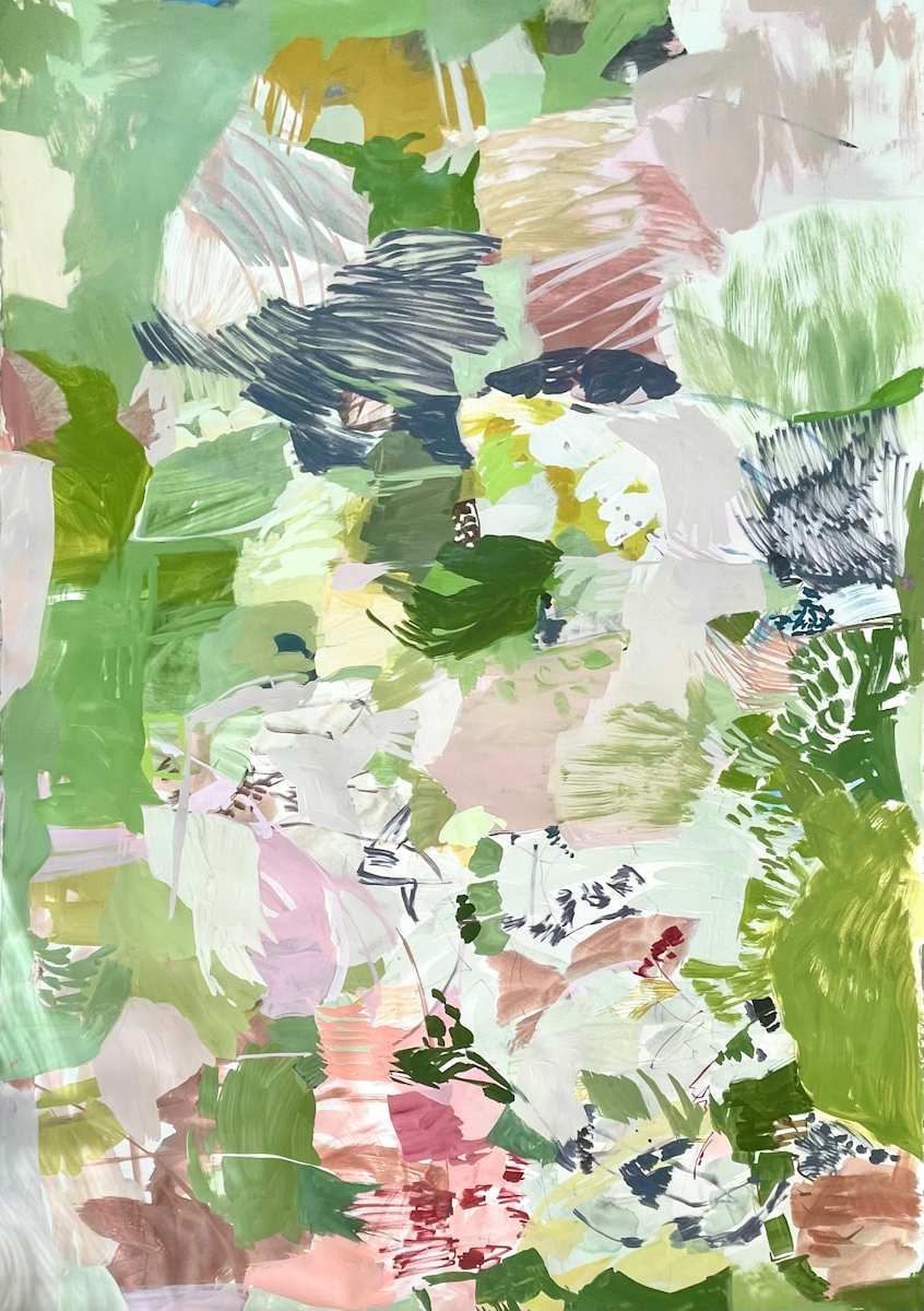 Turtles and Moss by Gretchen Warsen 