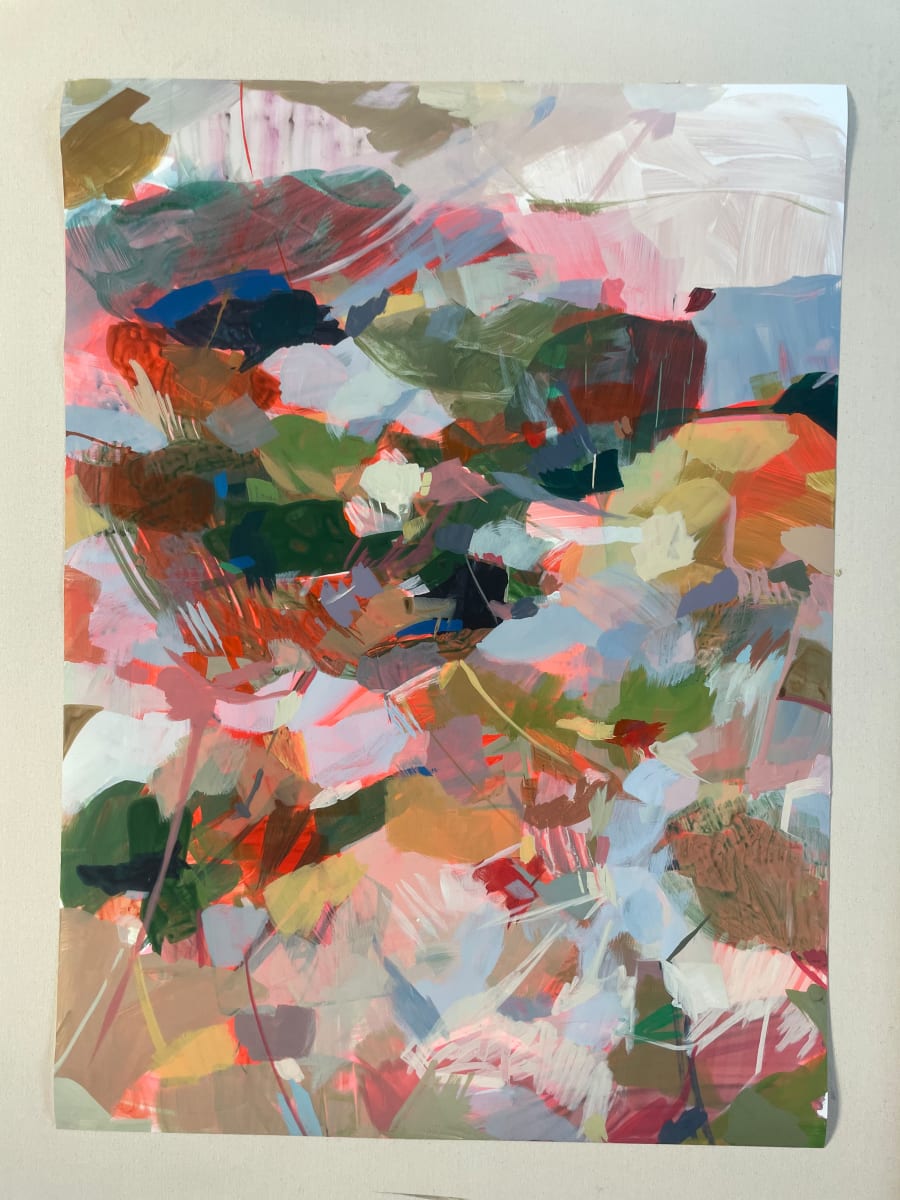 Boston Art Inc Commission "Canoeing with You 1" by Gretchen Warsen 