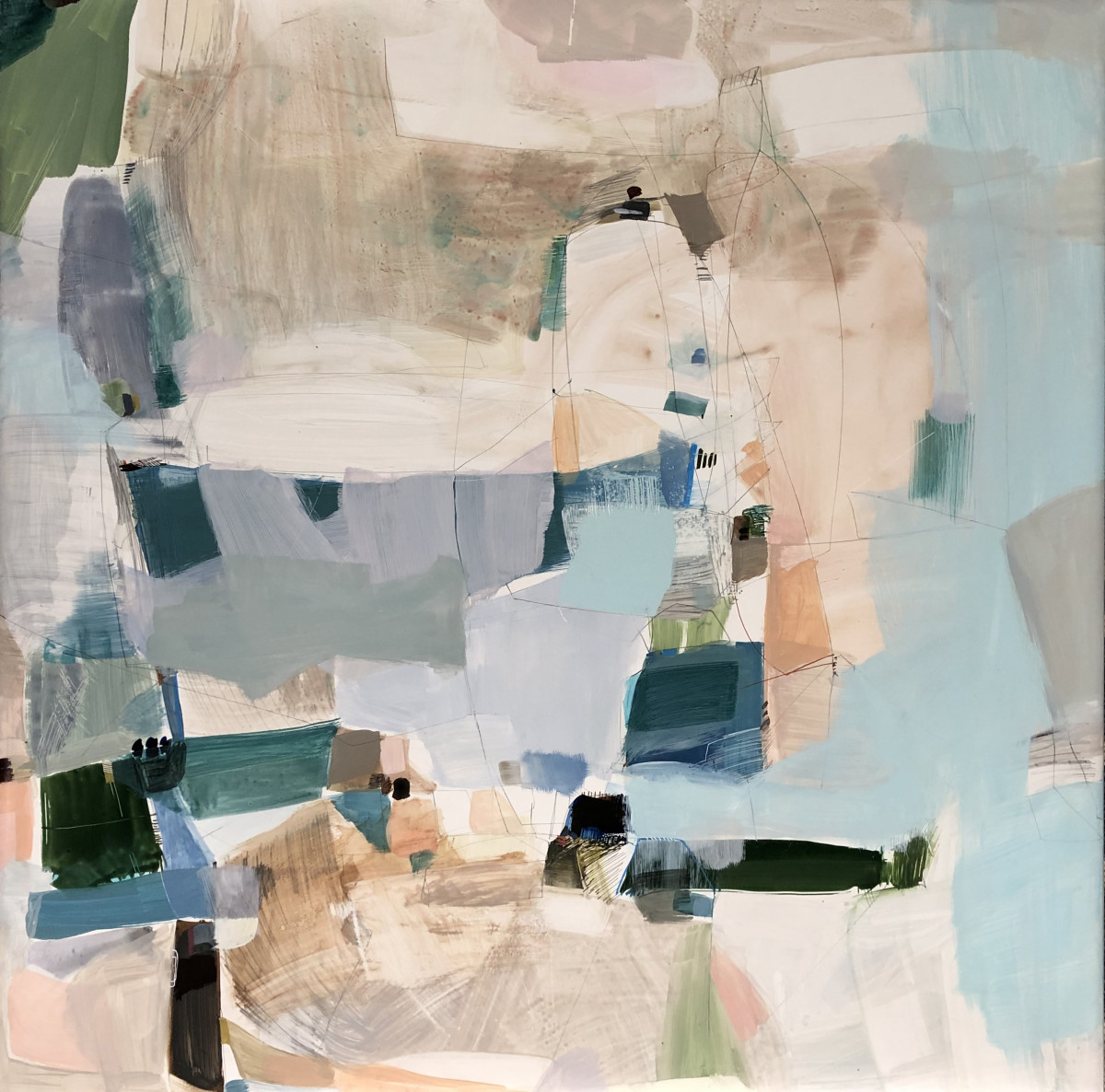 Cold Air and Warm Sand by Gretchen Warsen 